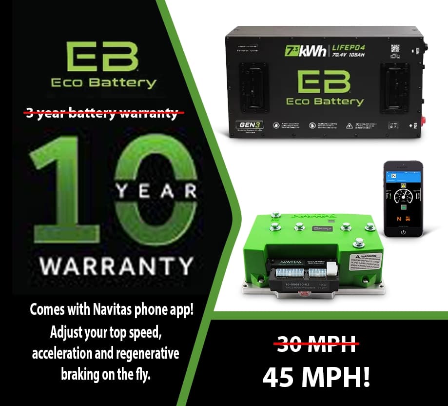 72V Navitas Controller / EcoBattery Upgrade